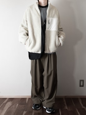 「SLICK（スリック）のアイテム」を使った、hopeさん（メンズ・168cm）の冬コーディネート