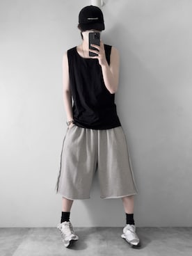 「ASICS（アシックス）のアイテム」を使った、hopeさん（メンズ・168cm）の春コーディネート