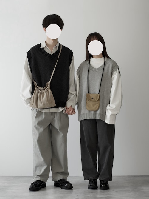 【RUUBON】 mock neck long Tee / モックネック ロンT