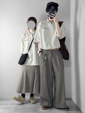 「RUUBON（ルーボン）のアイテム」を使った、hopeさん（メンズ・168cm）の春コーディネート