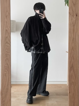 「アイテム（ブルゾン）」を使った、hopeさん（メンズ・168cm・20代）の夏コーディネート