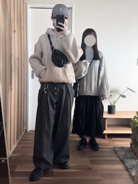 hopeさん（メンズ・168cm）の冬コーディネート