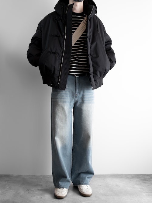 「RUUBON（ルーボン）の【RUUBON】rustic long sleeve Tee / ラスティック ロングスリーブTシャツ（Tシャツ/カットソー）」を使った、hopeさん（メンズ・168cm）の秋コーディネート