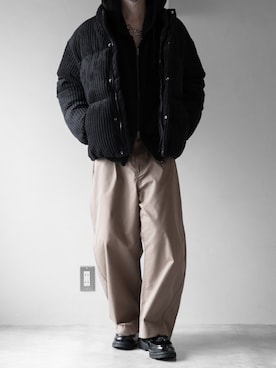 「アイテム（レッグウェア）」を使った、hopeさん（メンズ・168cm）の冬コーディネート