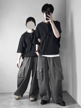 「Paraboot（パラブーツ）のアイテム」を使った、hopeさん（メンズ・168cm）の夏コーディネート