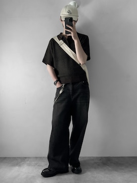 「Maison Kitsune（メゾンキツネ）のアイテム」を使った、hopeさん（メンズ・168cm）の夏コーディネート