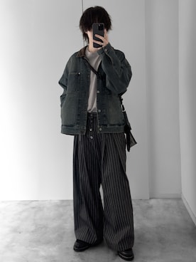 「アイテム（レッグウェア）」を使った、hopeさん（メンズ・168cm）の秋コーディネート