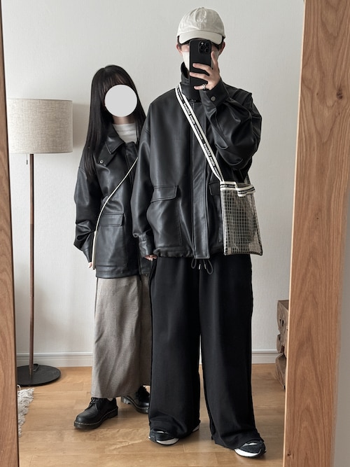 【RUUBON】 military drawstring blouson / ミリタリードローストリングブルゾン