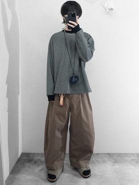 「SLICK（スリック）のアイテム」を使った、hopeさん（メンズ・168cm）の冬コーディネート