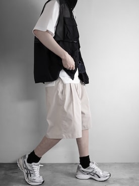 「RUUBON（ルーボン）のアイテム」を使った、hopeさん（メンズ・168cm）の夏コーディネート