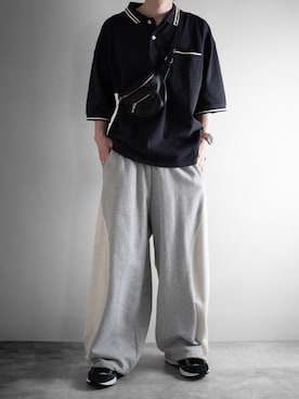 「RUUBON（ルーボン）のアイテム」を使った、hopeさん（メンズ・168cm）の春コーディネート