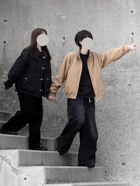 「アイテム（レッグウェア）」を使った、hopeさん（メンズ・168cm）の冬コーディネート