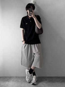 「ASICS（アシックス）のアイテム」を使った、hopeさん（メンズ・168cm）の春コーディネート