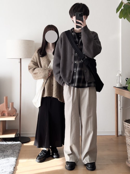 【RUUBON】rustic heavy weight cardigan / ラスティック ヘビーウエイト カーディガン