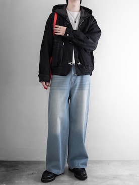 「Paraboot（パラブーツ）のアイテム」を使った、hopeさん（メンズ・168cm）の冬コーディネート