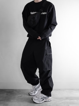 「thisisneverthat（ディスイズネバーザット）のアイテム」を使った、hopeさん（メンズ・168cm）の冬コーディネート