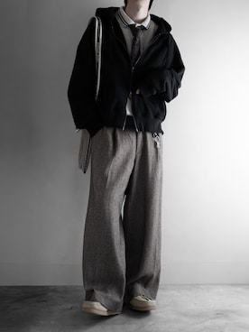 「Clarks（クラークス）のアイテム」を使った、hopeさん（メンズ・168cm）の春コーディネート