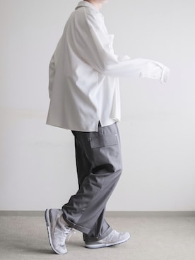 「CREARE -LINO-（クレアーレリノ）のアイテム（パンツ）」を使った、hopeさん（メンズ・168cm）の夏コーディネート