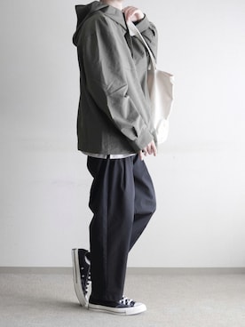 「STYLEMIXER（スタイルミキサー）のアイテム（ブルゾン）」を使った、hopeさん（メンズ・168cm）の秋コーディネート