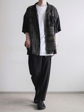 「OMNES Another Edition（オムネス アナザーエディション）のアイテム」を使った、hopeさん（メンズ・168cm）の夏コーディネート