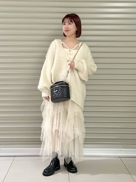 みゆみゆさん(レディース・154cm)の冬コーディネート