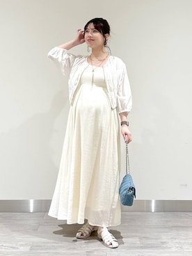 「アイテム（ブルゾン）」を使った、みゆみゆさん（レディース・154cm・20代）の夏コーディネート