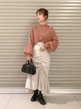 みゆみゆさん(レディース・154cm)の冬コーディネート