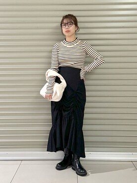 みゆみゆさん（レディース・154cm）の秋コーディネート