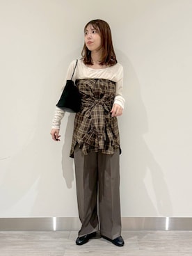 みゆみゆさん（レディース・154cm）の秋コーディネート
