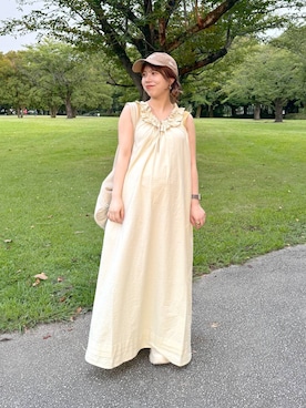 「アイテム（バックパック/リュック）」を使った、みゆみゆさん（レディース・154cm・20代）の夏コーディネート