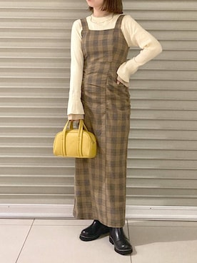 みゆみゆさん（レディース・154cm）の秋コーディネート