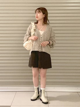 みゆみゆさん（レディース・154cm）の秋コーディネート