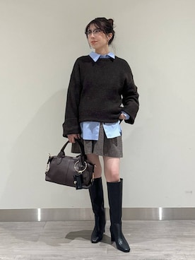 みゆみゆさん（レディース・154cm）の冬コーディネート