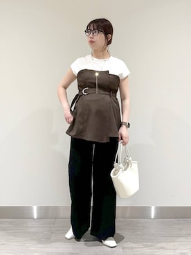 みゆみゆさん（レディース・154cm）の夏コーディネート