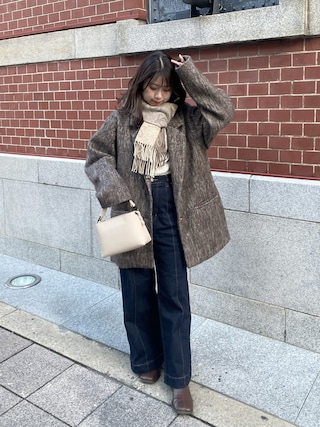 loin nuit（ロワンニュイ）の「shaggy coat / シャギーコート