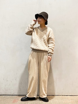 オクユウカさん（レディース・159cm）の秋コーディネート