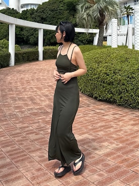 「アイテム（水着/着物・浴衣）」を使った、オクユウカさん（レディース・159cm）の夏コーディネート