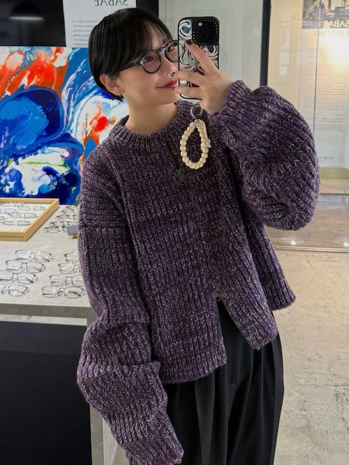 6 パンツ 「6(ROKU)」ウール タック パンツ 25FW レディース