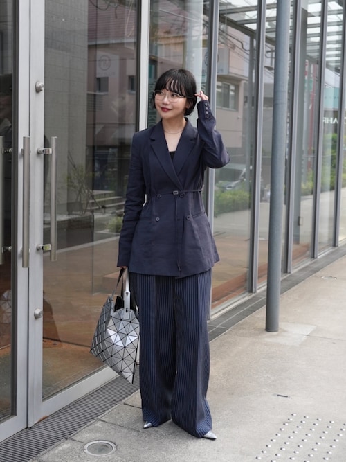 SUMMER BELTED TAILOR JK サマーベルテッドテーラージャケット 春服