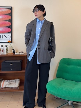 オクユウカさん（レディース・159cm）の春コーディネート