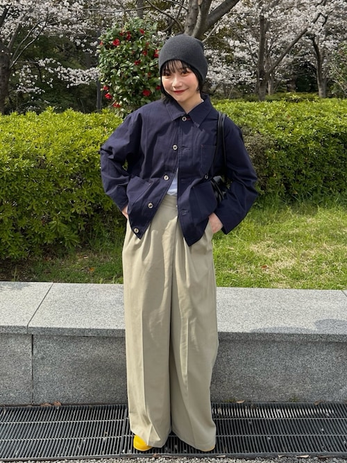 ミコウールラップパンツ（スラックス）｜PUBLIC TOKYO（パブリック