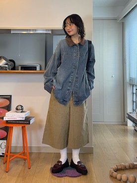 オクユウカさん(レディース・159cm)の秋コーディネート