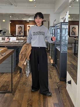 オクユウカさん（レディース・159cm）の春コーディネート