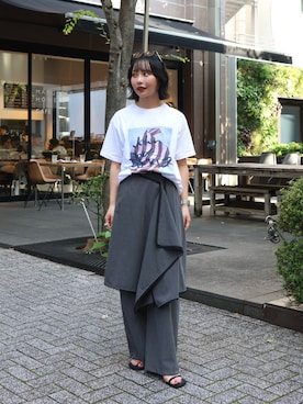 オクユウカさん(レディース・159cm)の夏コーディネート