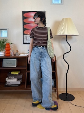 オクユウカさん(レディース・159cm)の夏コーディネート