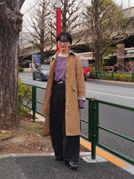 オクユウカさん(レディース・159cm)の冬コーディネート