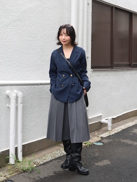 オクユウカさん(レディース・159cm)の秋コーディネート