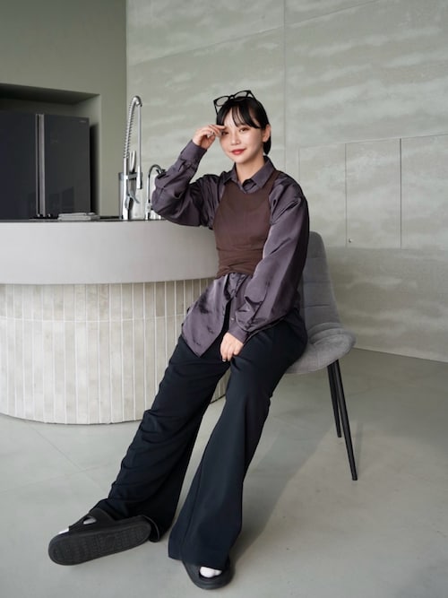 Lightweight Tuck Trousers（その他パンツ）｜TODAYFUL（トゥデイフル