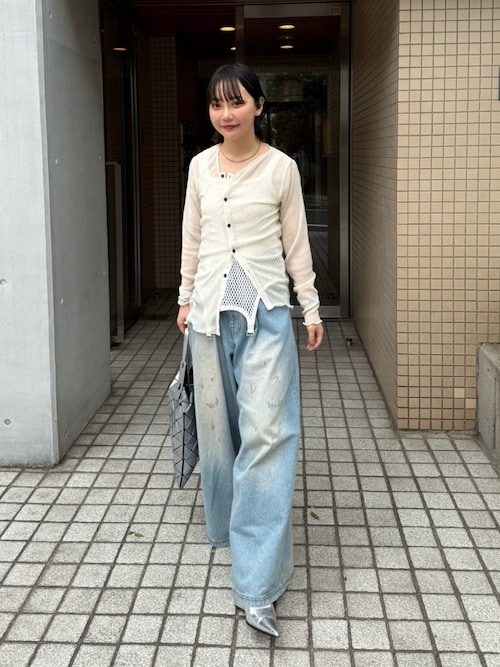 BEAMS WOMEN｜maturely / フィッシュ ネット タンクトップ