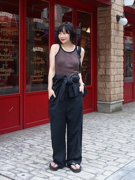 オクユウカさん(レディース・159cm)の夏コーディネート